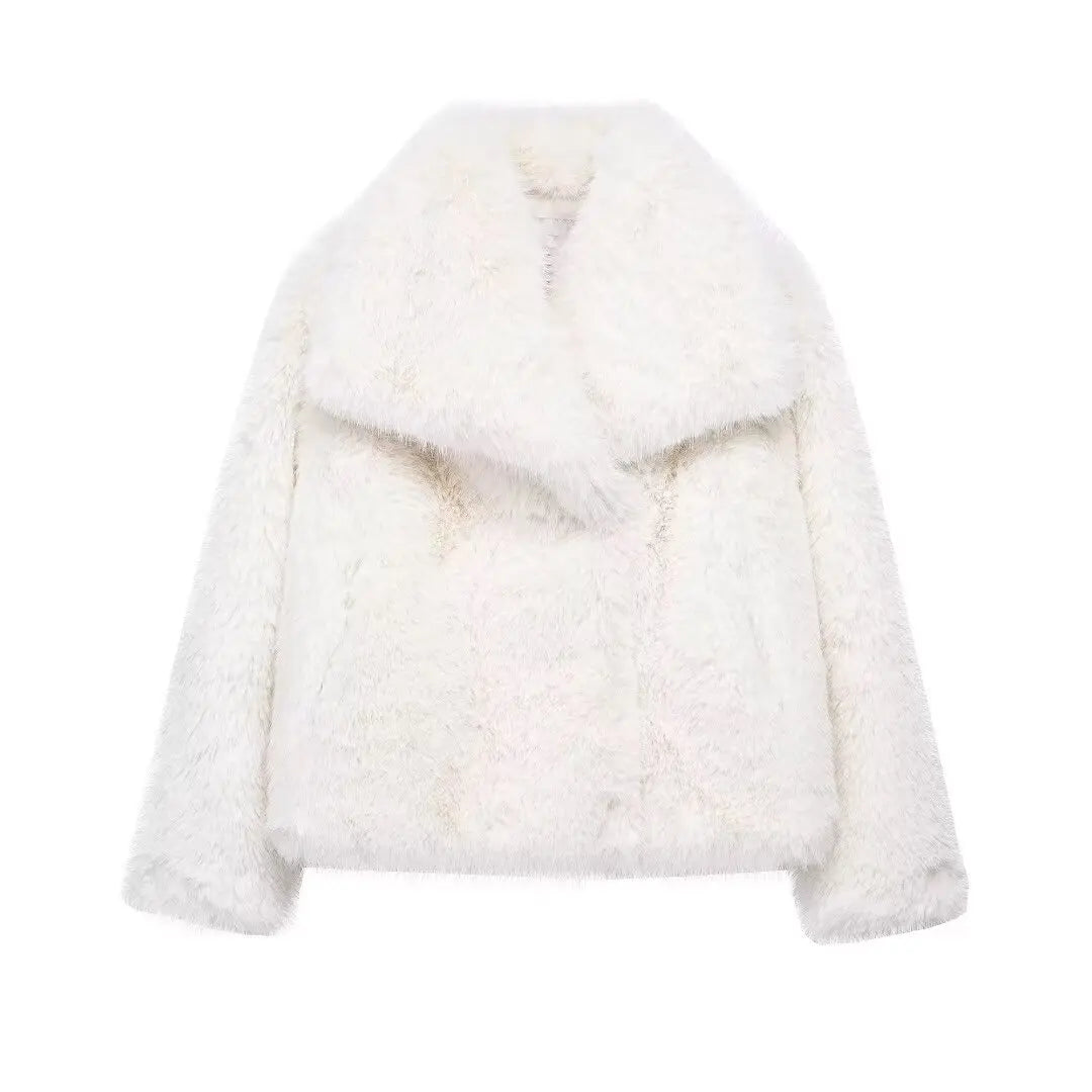 Chic Plush Winter Jacket