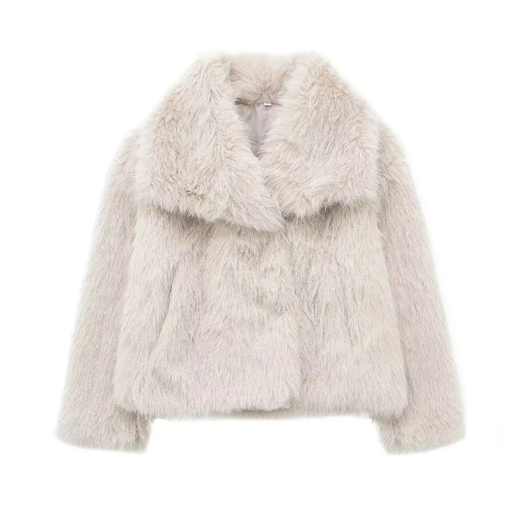 Chic Plush Winter Jacket