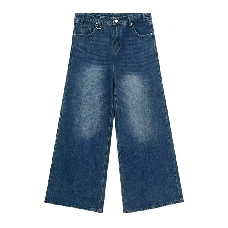 Men’s Baggy Wide-Leg Jeans