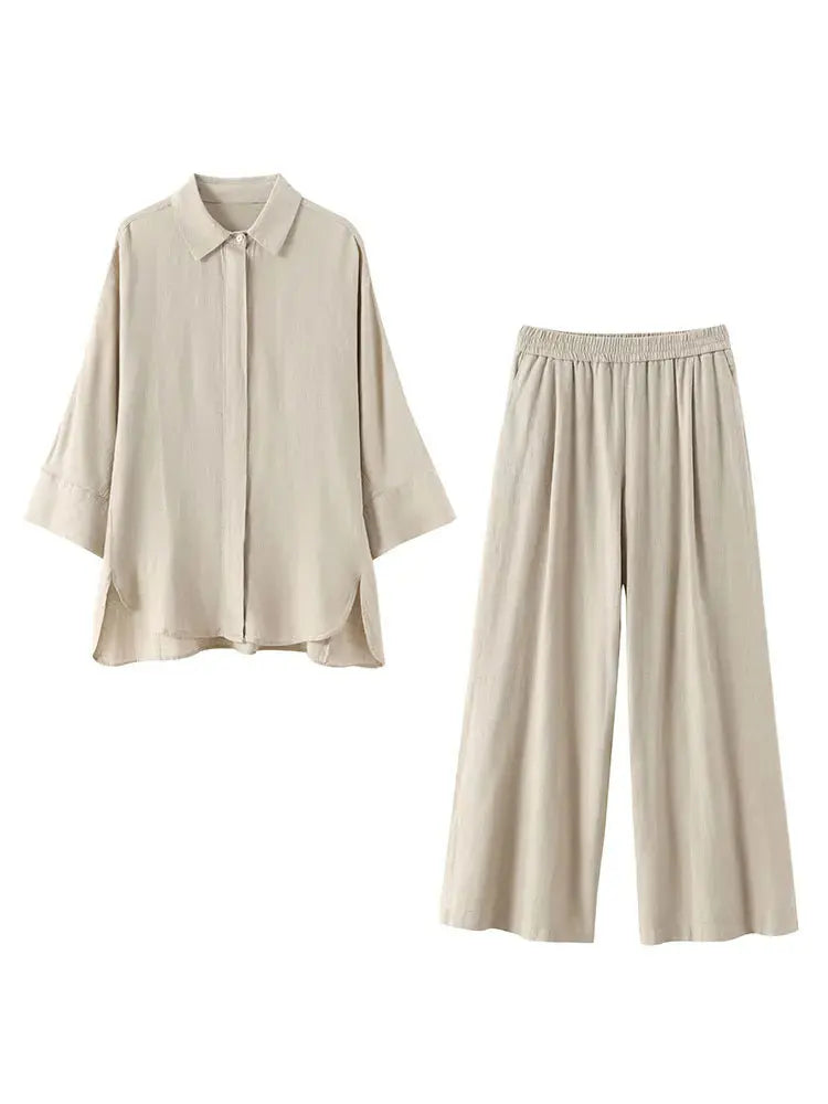 Solid Relaxed Fit Set