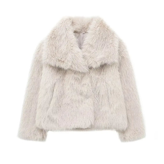 Chic Plush Winter Jacket