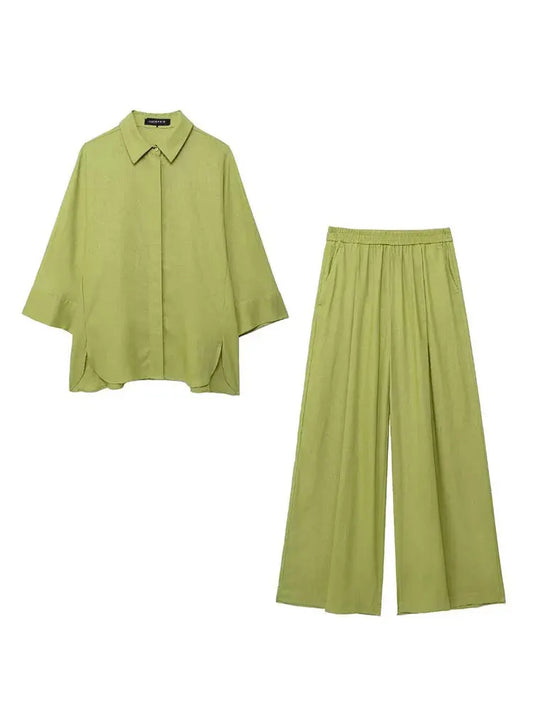 Solid Relaxed Fit Set